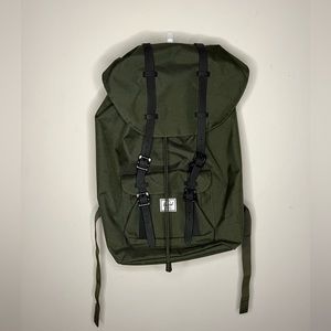 Herschel Army Green Backpack Little America